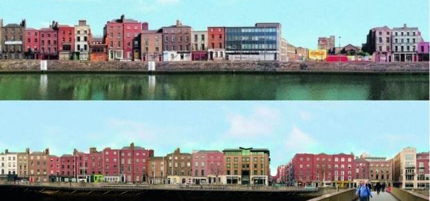 Dublin’s north quays: Then and now in photographs